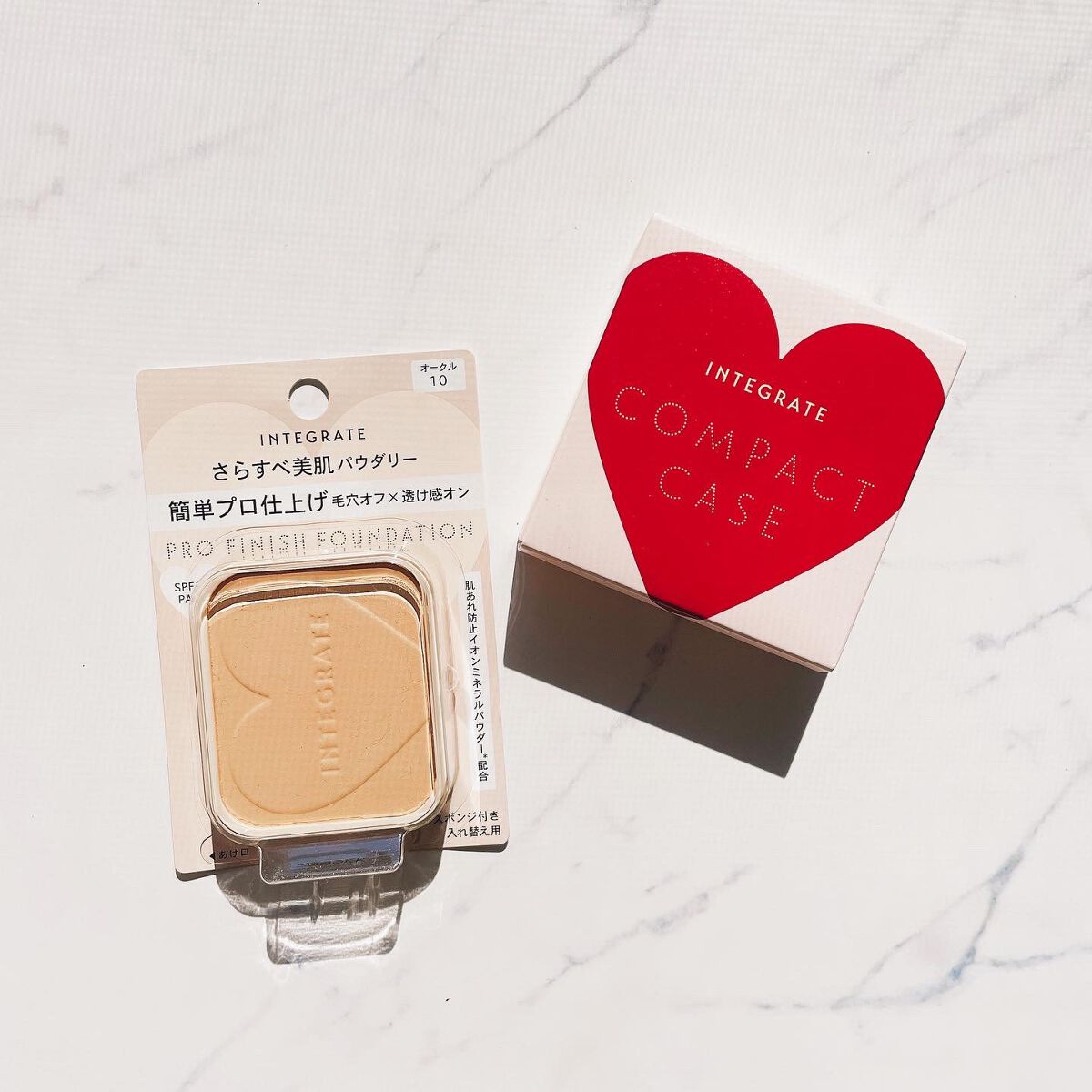 プロフィニッシュファンデーション/インテグレート/パウダーファンデーションを使ったクチコミ(2枚目)