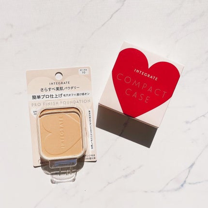 プロフィニッシュファンデーション/インテグレート/パウダーファンデーションを使ったクチコミ(2枚目)