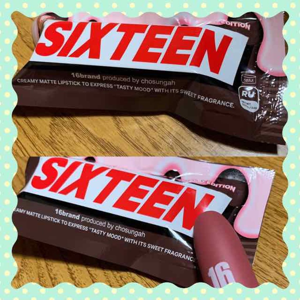 RU16 TASTE-CHU EDITION/16BRAND/口紅を使ったクチコミ(1枚目)