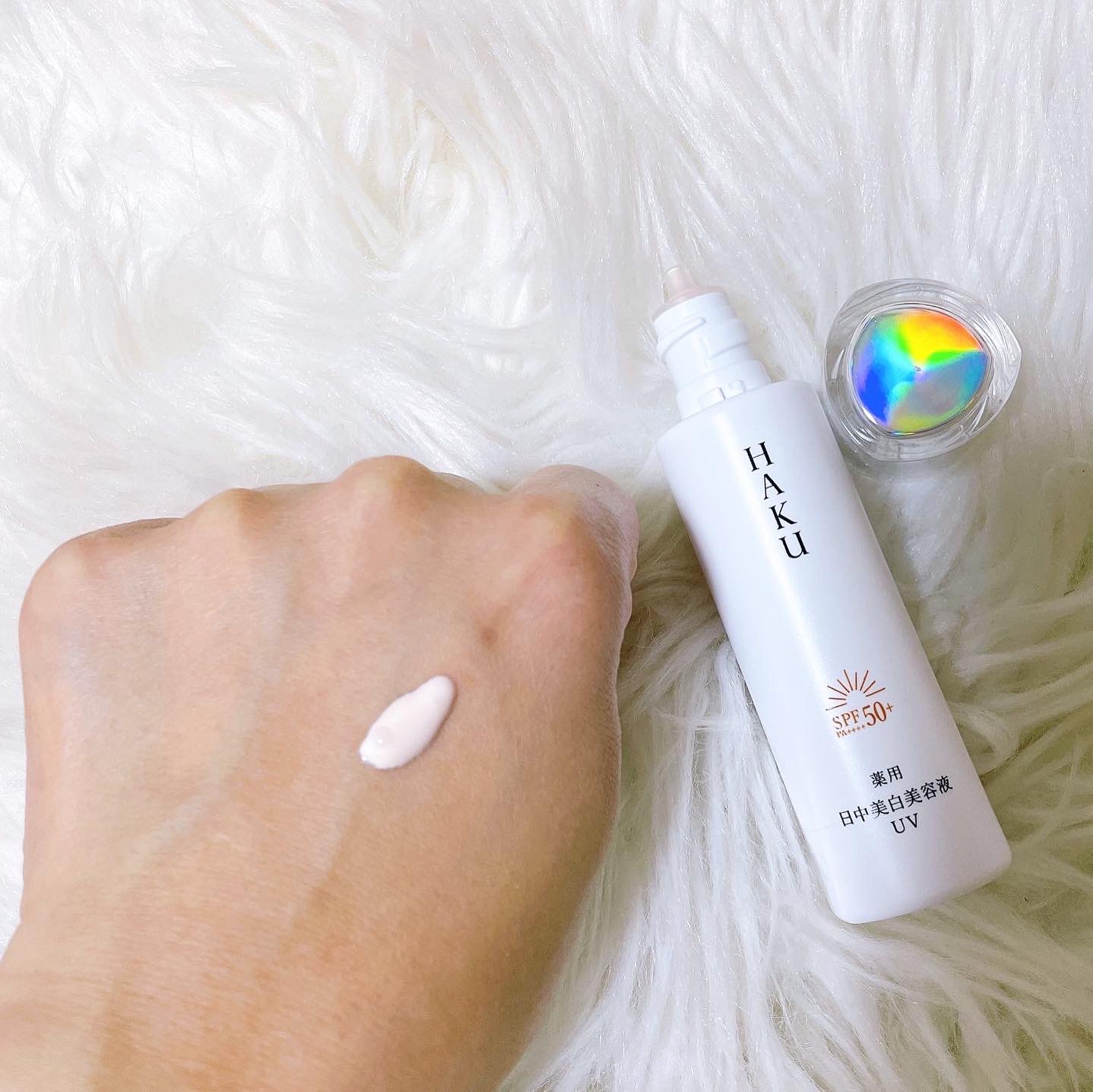 薬用 日中美白美容液UV/HAKU/日焼け止めローションを使ったクチコミ（2枚目）