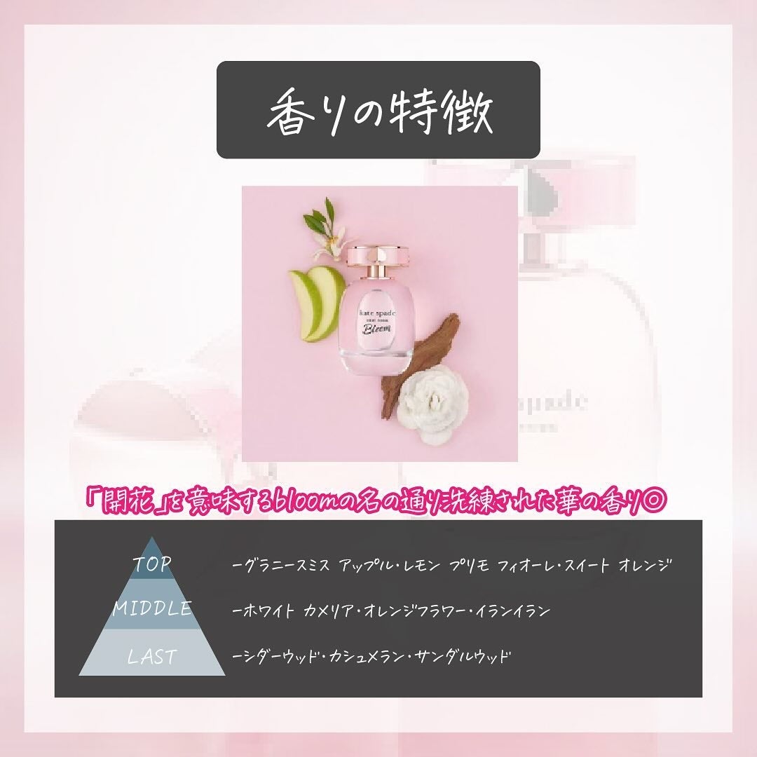 ケイト・スペード ブルーム オードトワレ /ケイト・スペード ニューヨーク/香水(レディース)を使ったクチコミ(3枚目)
