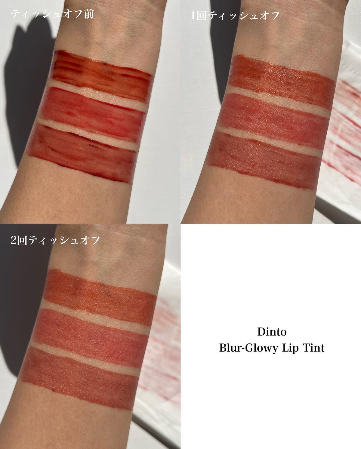 ブラーフィニシュシャドウパレット/Dinto/アイシャドウパレットを使ったクチコミ(9枚目)