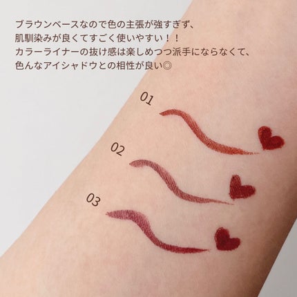 エフォートレスライナー/キャンメイク/リキッドアイライナーを使ったクチコミ(3枚目)