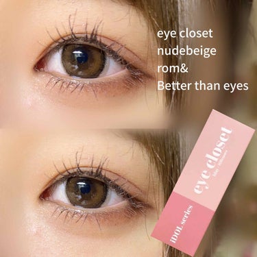 #カラコンレポ 

カラコン
eye closet iDOL Series 1day/nudebeige

DIA：14.2mm
着色直径：13.5mm
BC：8.6mm

ベージュに黒のふちあり
もと