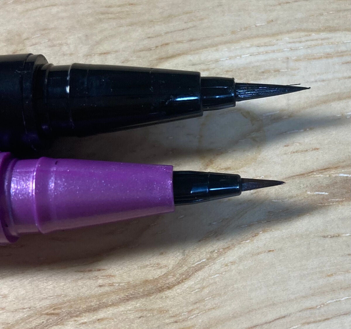 「密着アイライナー」ショート筆リキッド/デジャヴュ/リキッドアイライナーを使ったクチコミ(2枚目)