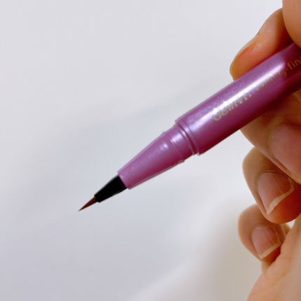 「密着アイライナー」ショート筆リキッド/デジャヴュ/リキッドアイライナーを使ったクチコミ(2枚目)