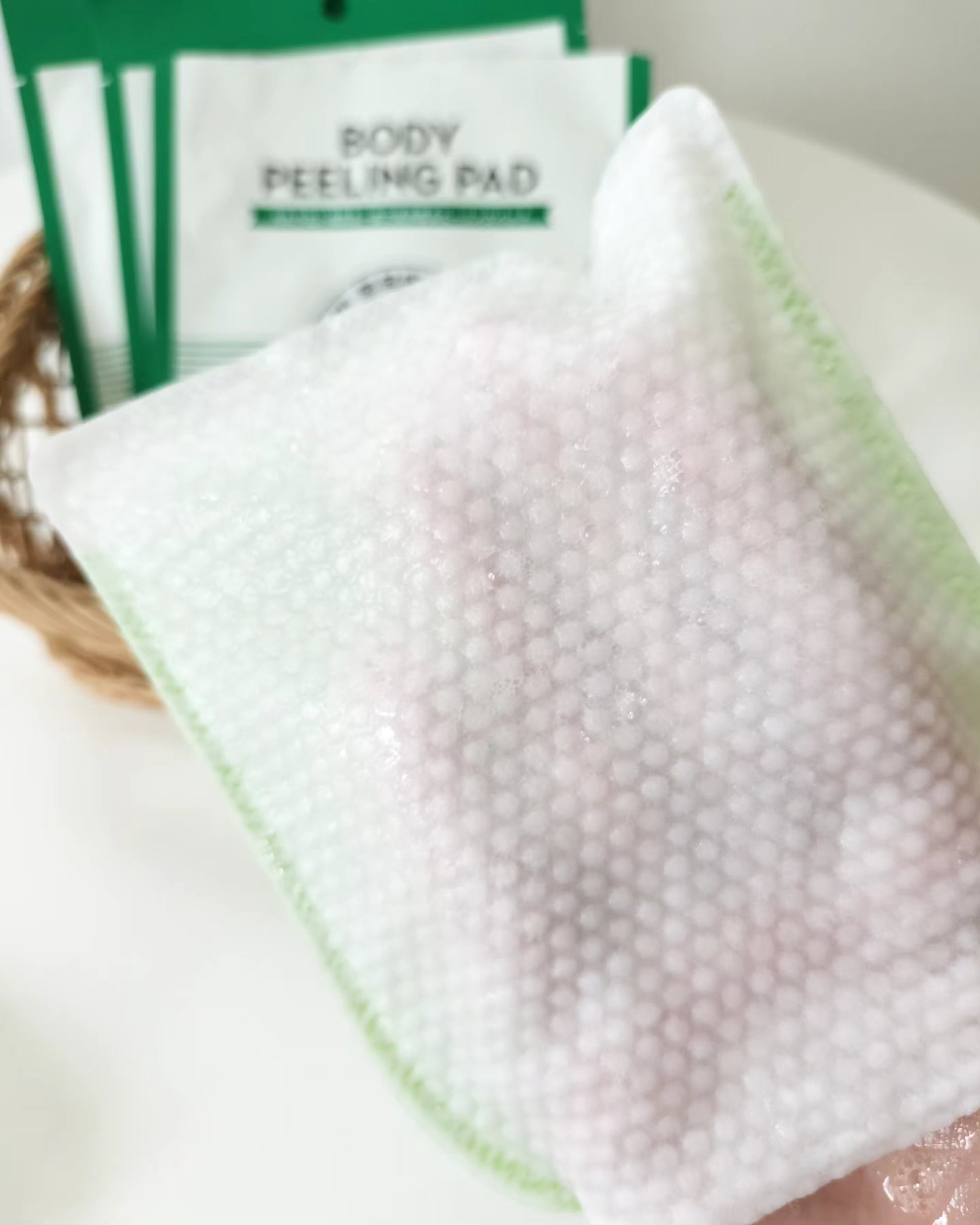 ボディピーリングパッド/Mom’s Bath Recipe/ピーリングを使ったクチコミ（3枚目）