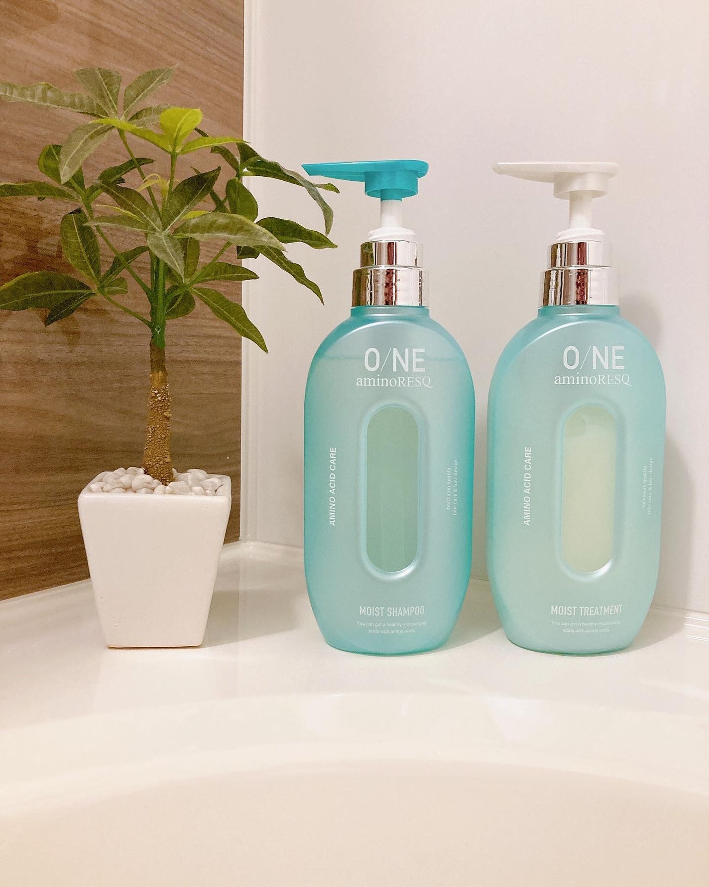 ワン アミノレスキューモイストシャンプー/トリートメント/アミノレスキュー/市販シャンプーを使ったクチコミ(4枚目)