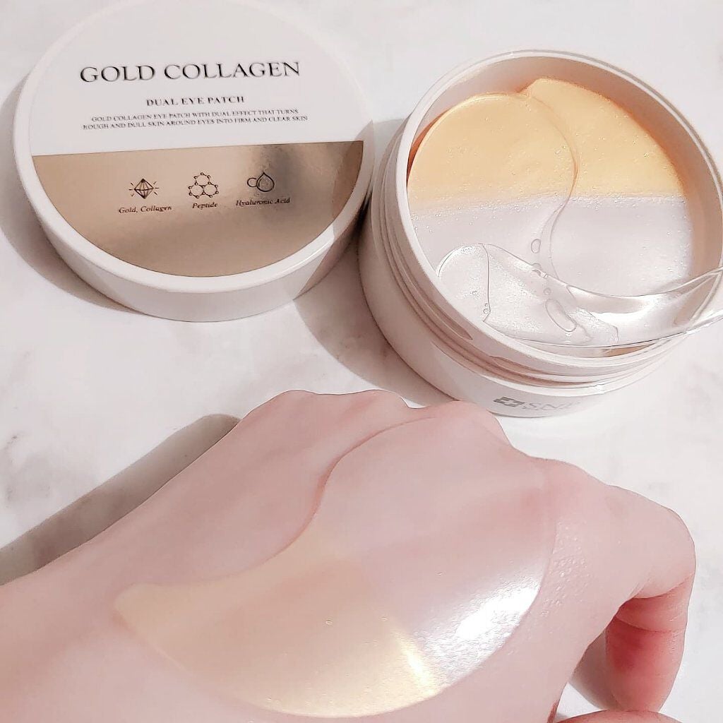 GOLD COLLAGEN DUAL EYE PATCH/SNP/アイケア・アイクリームを使ったクチコミ(4枚目)
