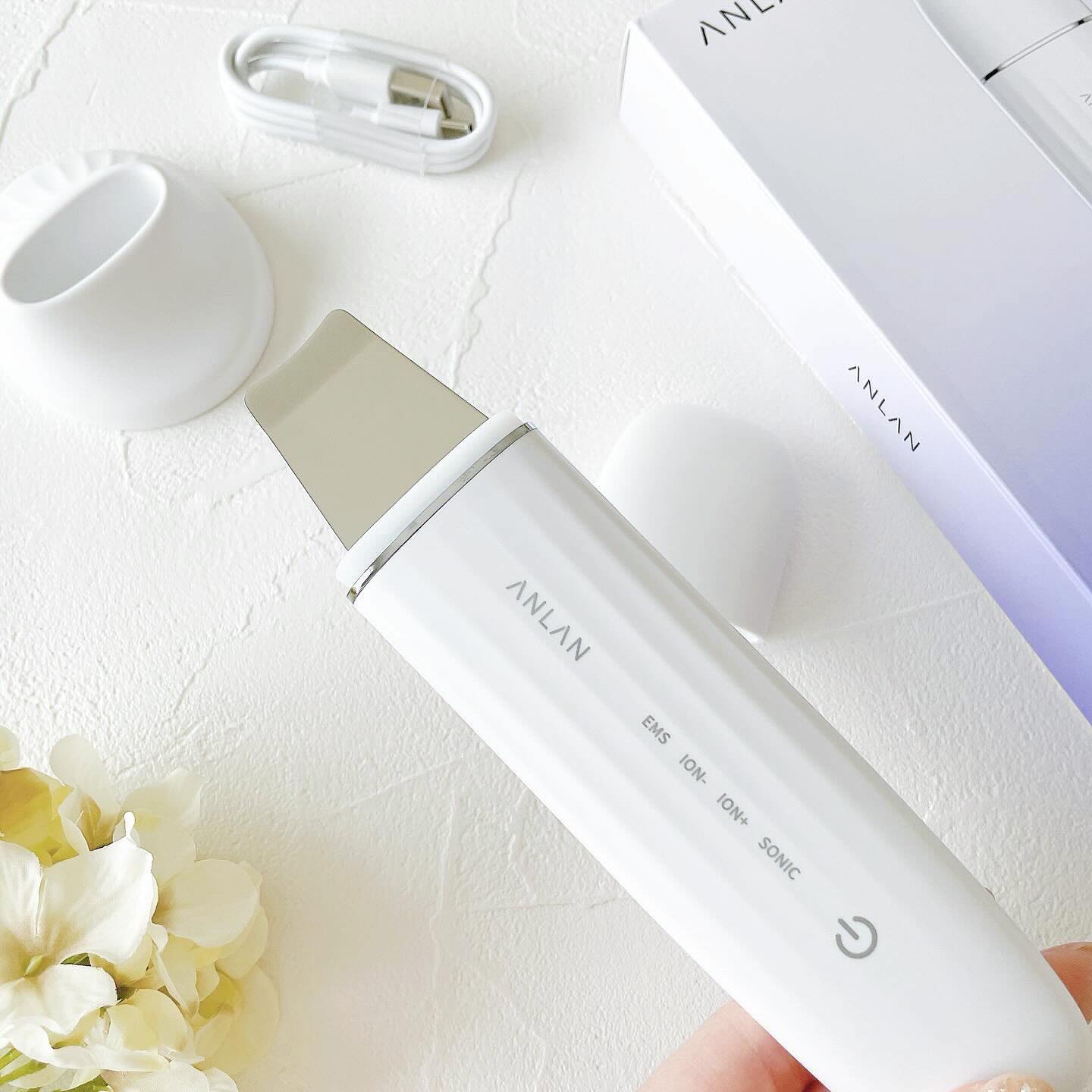 ロイヤル ウォーターピーリング IPX7完全防水/ANLAN/美顔器・マッサージを使ったクチコミ（3枚目）