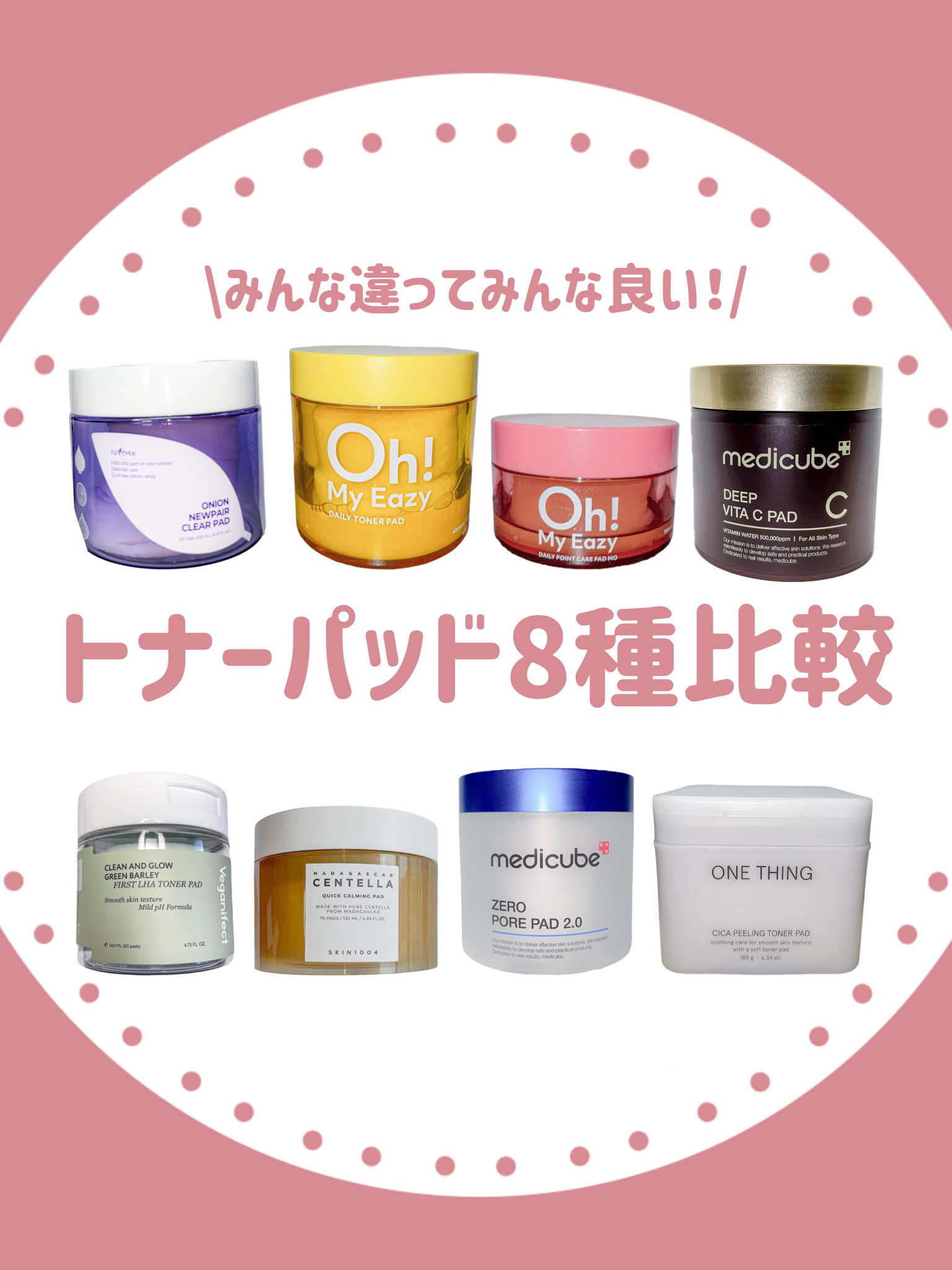 ディープビタCパッド/MEDICUBE/トナーパッドを使ったクチコミ（1枚目）