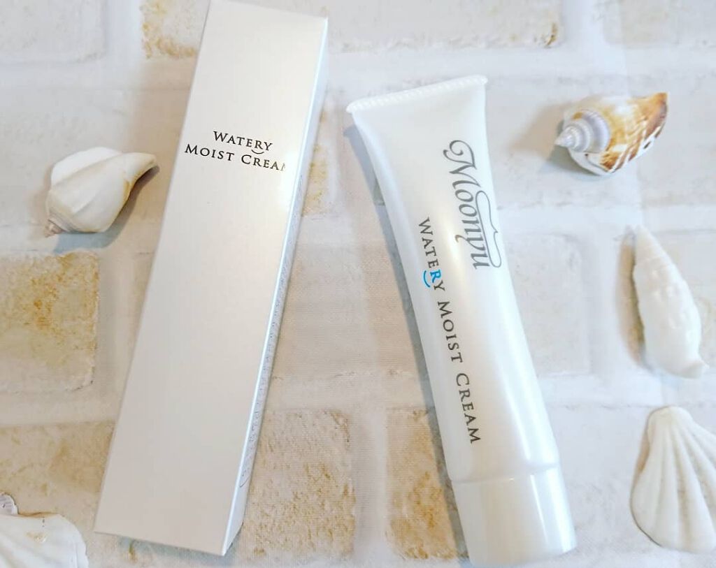 ウォータリィ モイスト クリーム/Moonyu(モーニュ)/フェイスクリームを使ったクチコミ（1枚目）