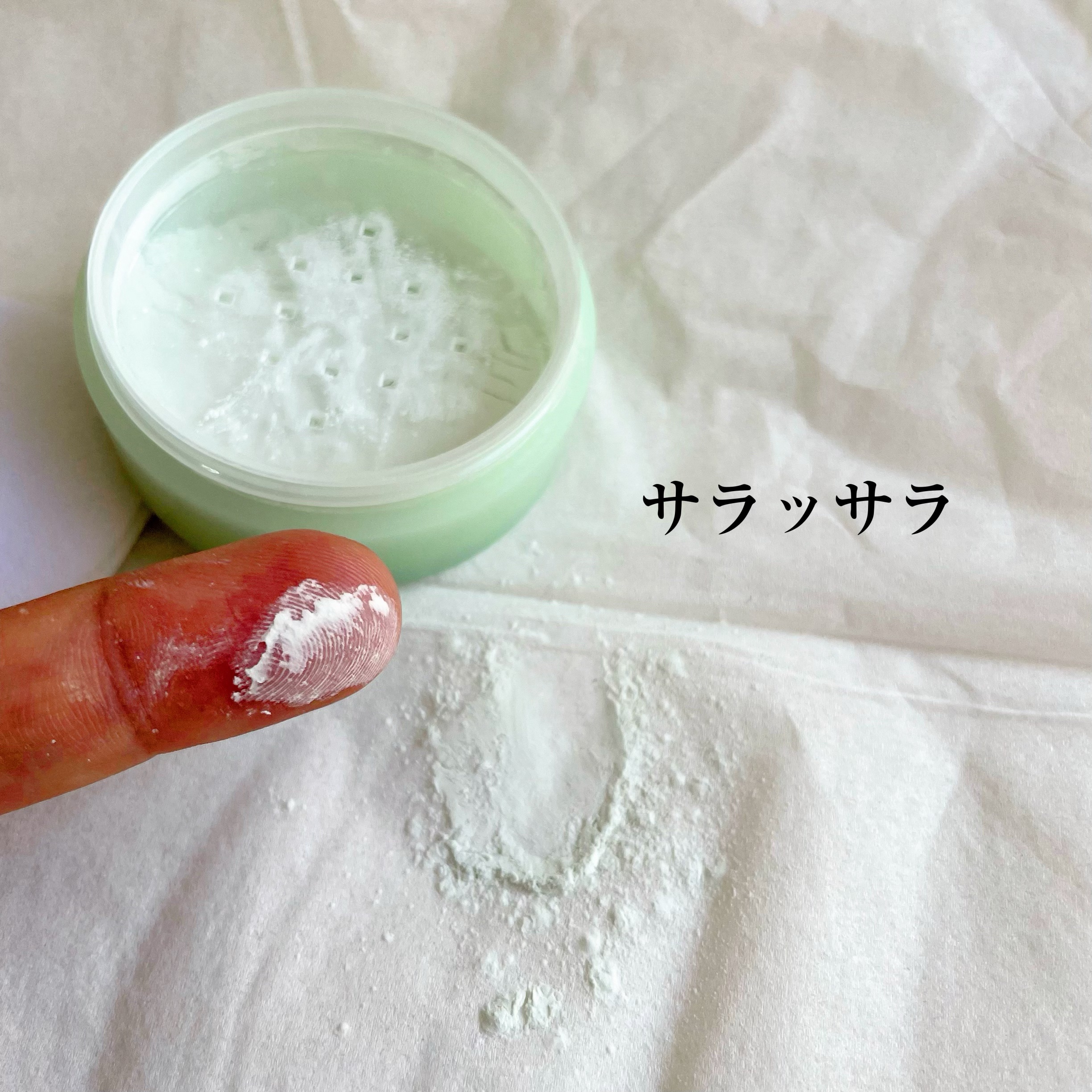 CICA ノーセバムレチAパウダー/VT/ルースパウダーを使ったクチコミ（3枚目）