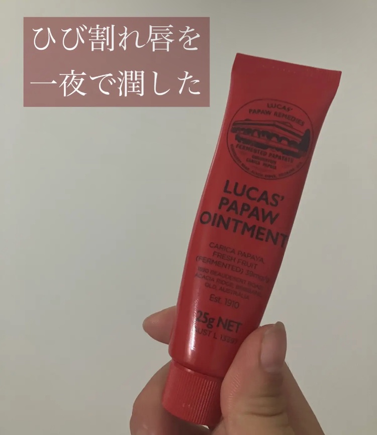LUCAS’　PAPAW　OINTMENT/LUCAS’ PAPAW REMEDIES/フェイスクリームを使ったクチコミ（1枚目）