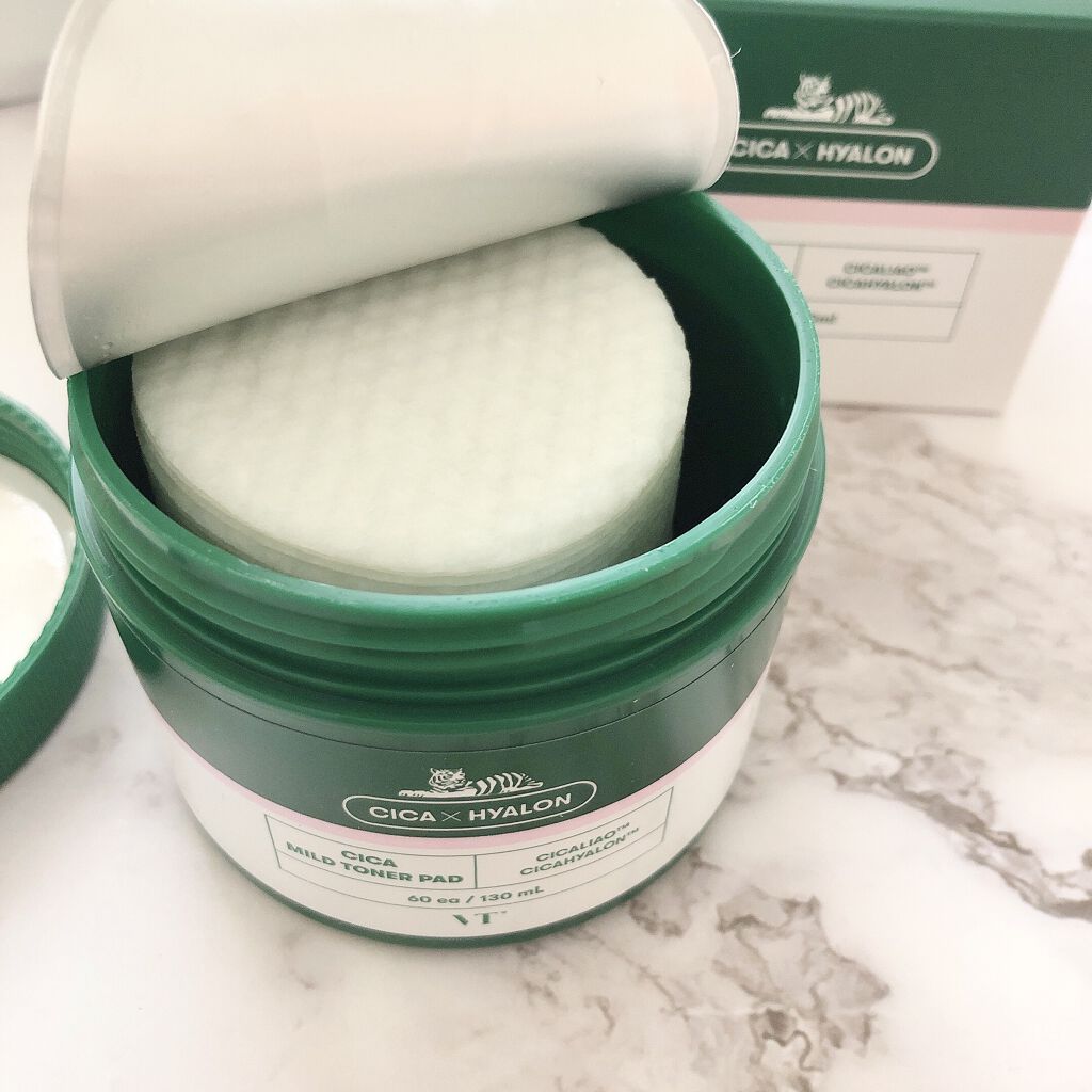 CICA マイルドトナーパッド/VT/トナーパッドを使ったクチコミ（2枚目）