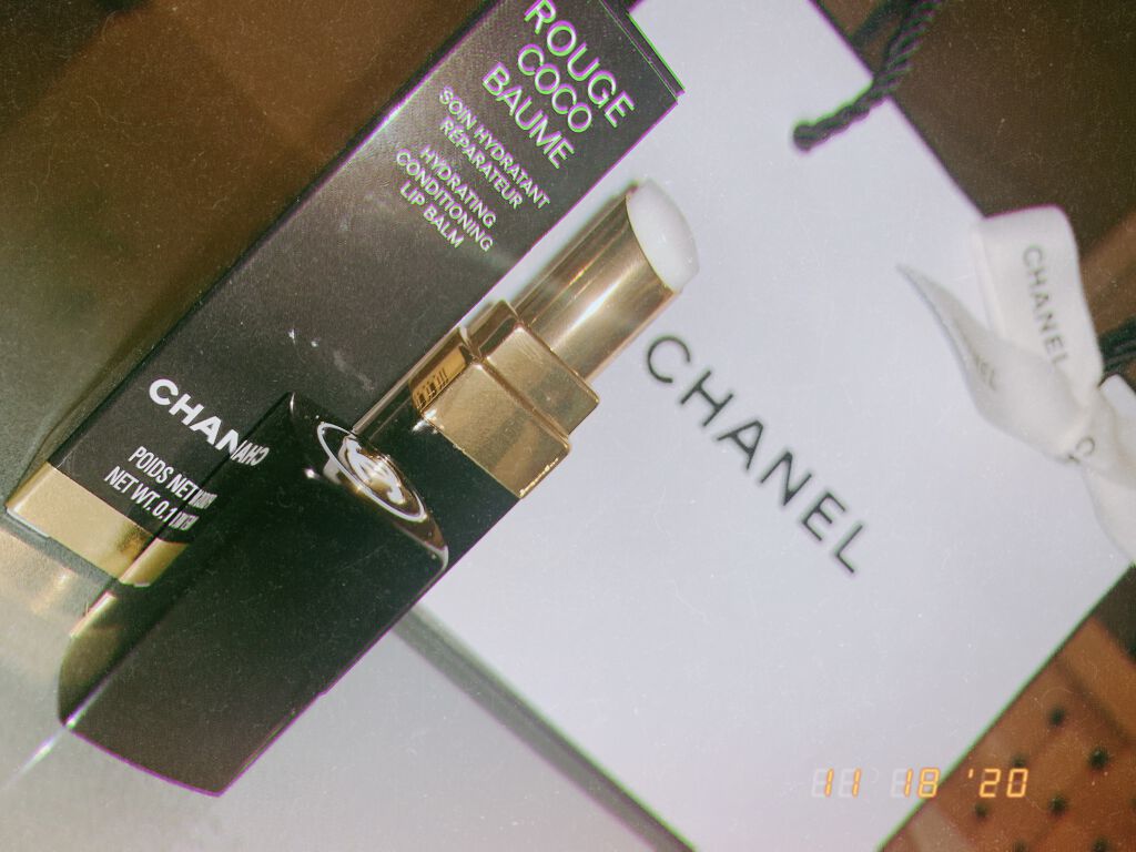 シャネル ルージュ ココ ボーム/CHANEL/口紅を使ったクチコミ（1枚目）