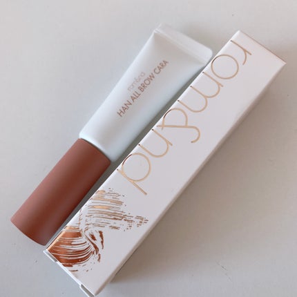 ハンオールブロウカラ/rom&nd/眉マスカラを使ったクチコミ(1枚目)