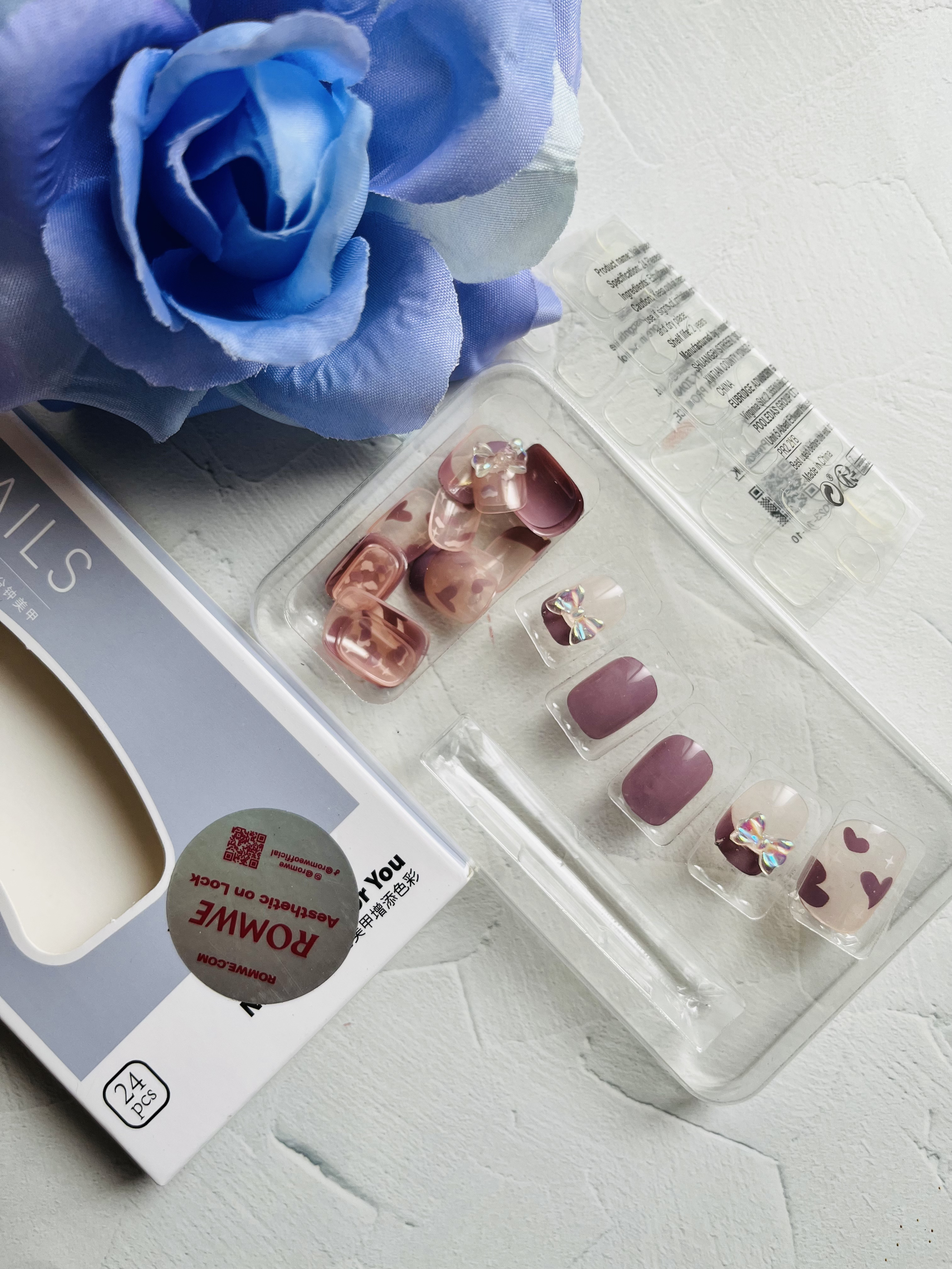 ネイルチップ/SHEIN/ネイルチップ・パーツを使ったクチコミ（3枚目）