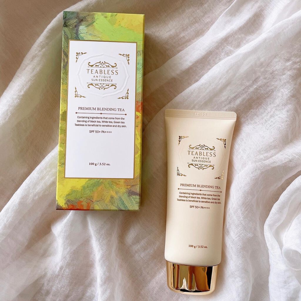 アンティークサンスクリーンエッセンス/TEABLESS/日焼け止めローションを使ったクチコミ（1枚目）