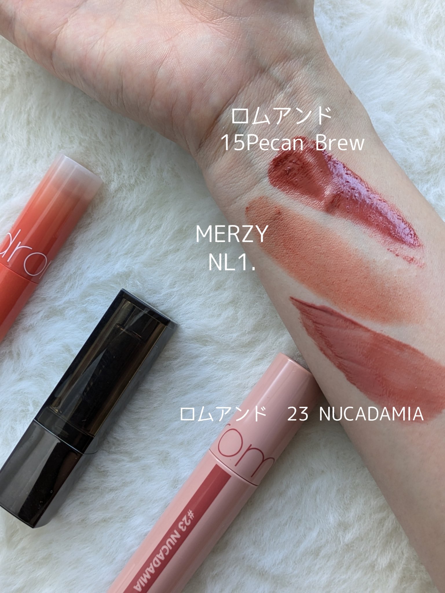 ルージュ ディオール 100V ヌード ルック ベルベット/Dior/口紅を使ったクチコミ（3枚目）