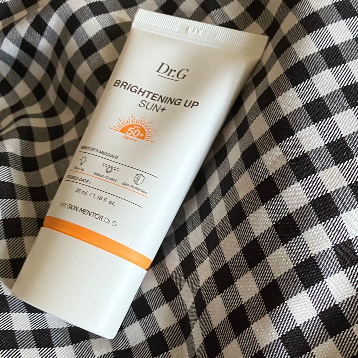 ブライトニングアップサンプラス/Dr.G/日焼け止めクリームを使ったクチコミ(1枚目)