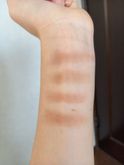 UR GLAM BLOOMING EYE COLOR PALETTE/U R GLAM/アイシャドウパレットを使ったクチコミ(4枚目)