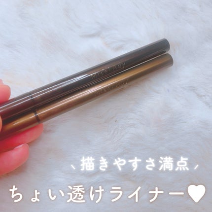 リキッドアイライナー/ミゼルエディ/リキッドアイライナーを使ったクチコミ(1枚目)