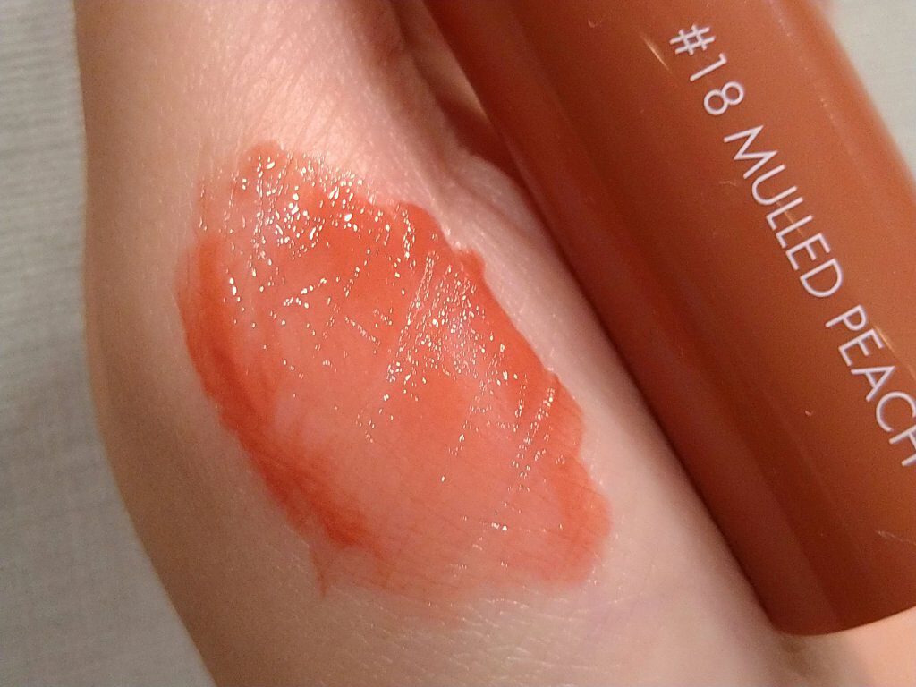 ジューシーラスティングティント/rom&nd/リップティントを使ったクチコミ（2枚目）