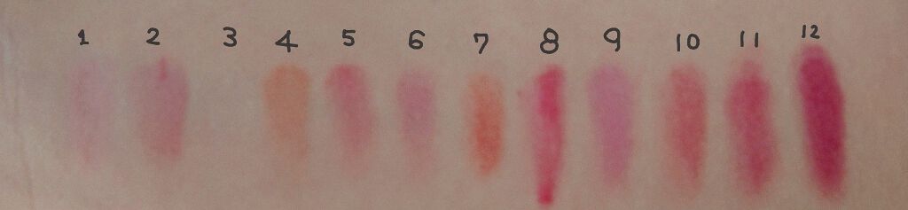 12色 リップ パレット/LOUJENE/口紅を使ったクチコミ（3枚目）