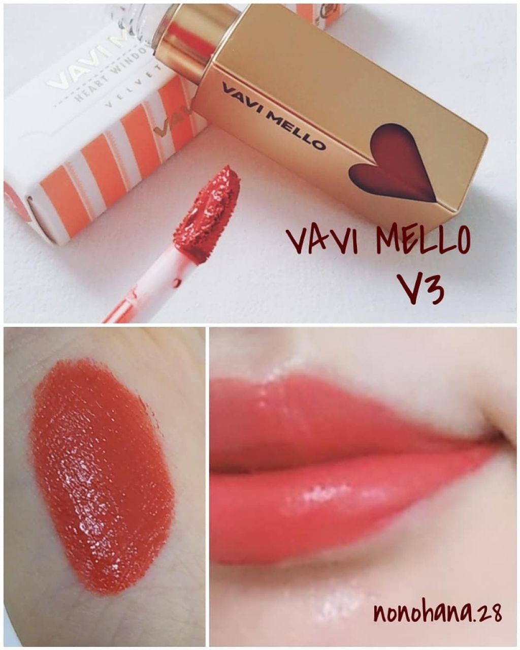 ハートウィンドウリップティントオイルタイプ/VAVI MELLO/リップグロスを使ったクチコミ(1枚目)