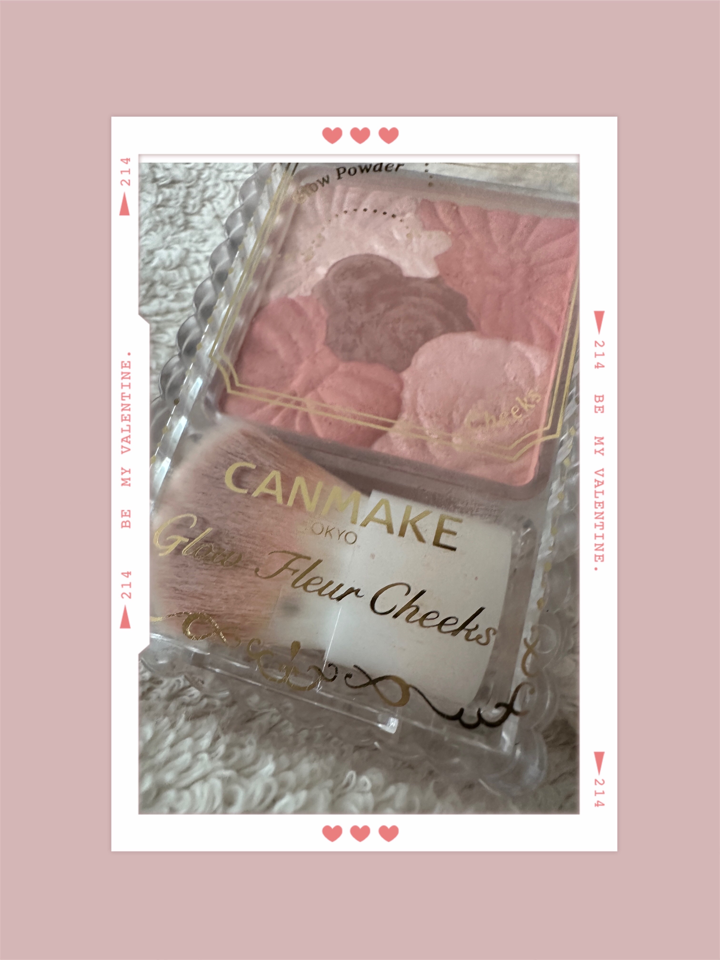 グロウフルールチークス（ブレンドタイプ）/キャンメイク/パウダーチークを使ったクチコミ（1枚目）