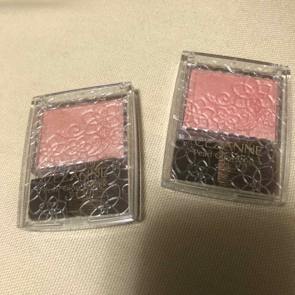 パールグロウチーク/CEZANNE/パウダーチークを使ったクチコミ（1枚目）