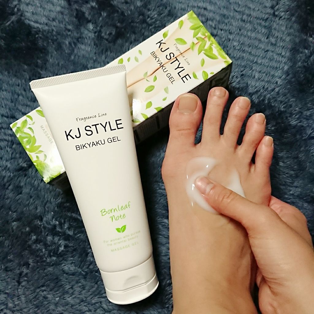 BIKYAKU GEL/KJ STYLE/レッグ・フットケアを使ったクチコミ(2枚目)