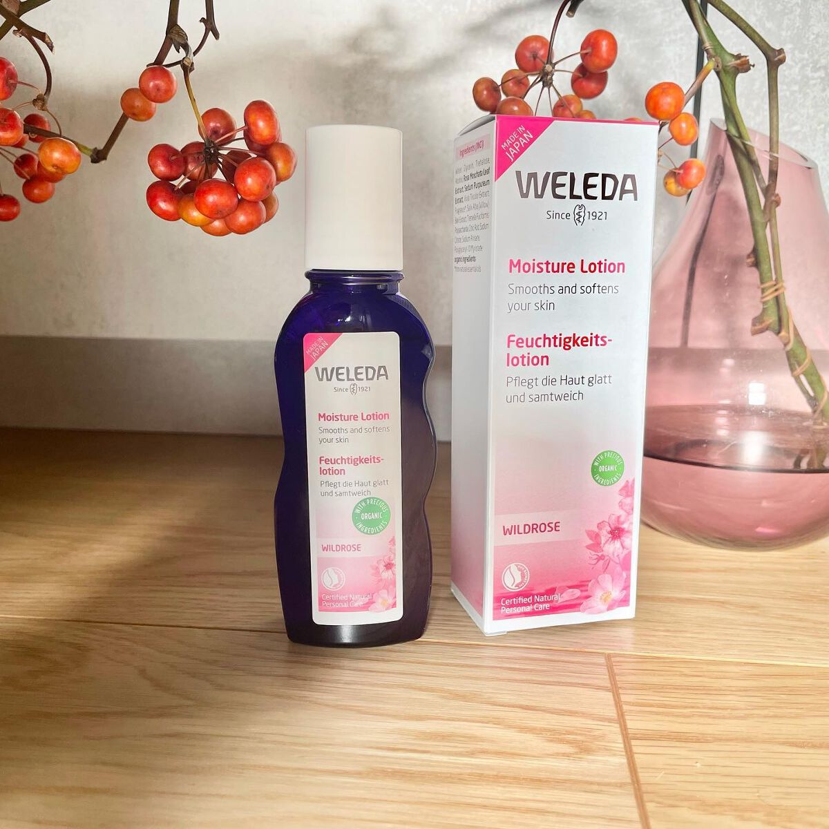 ワイルドローズ モイスチャーローション/WELEDA/化粧水を使ったクチコミ(5枚目)