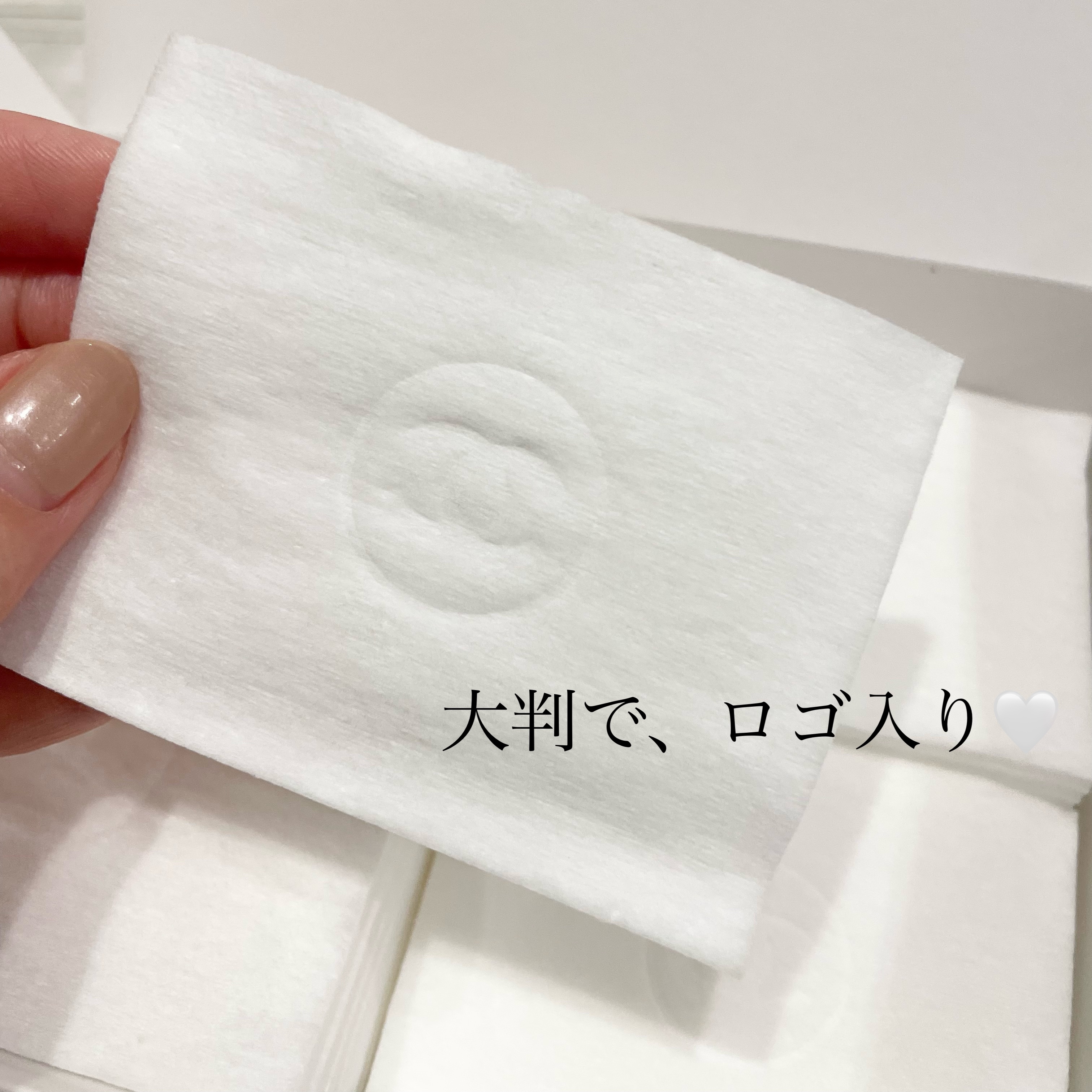 ル コットン/CHANEL/コットンを使ったクチコミ（2枚目）