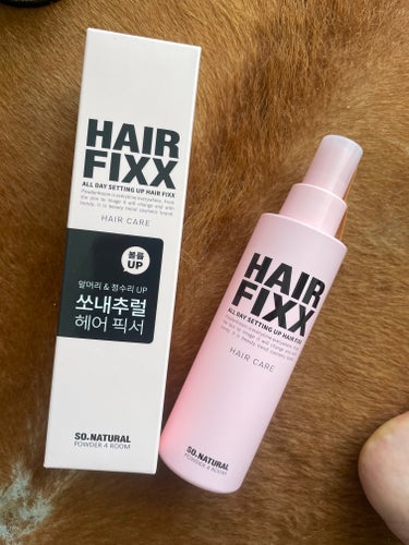 so natural  HAIR FIXX/SO NATURAL/ヘアスプレー・ヘアミストを使ったクチコミ（1枚目）