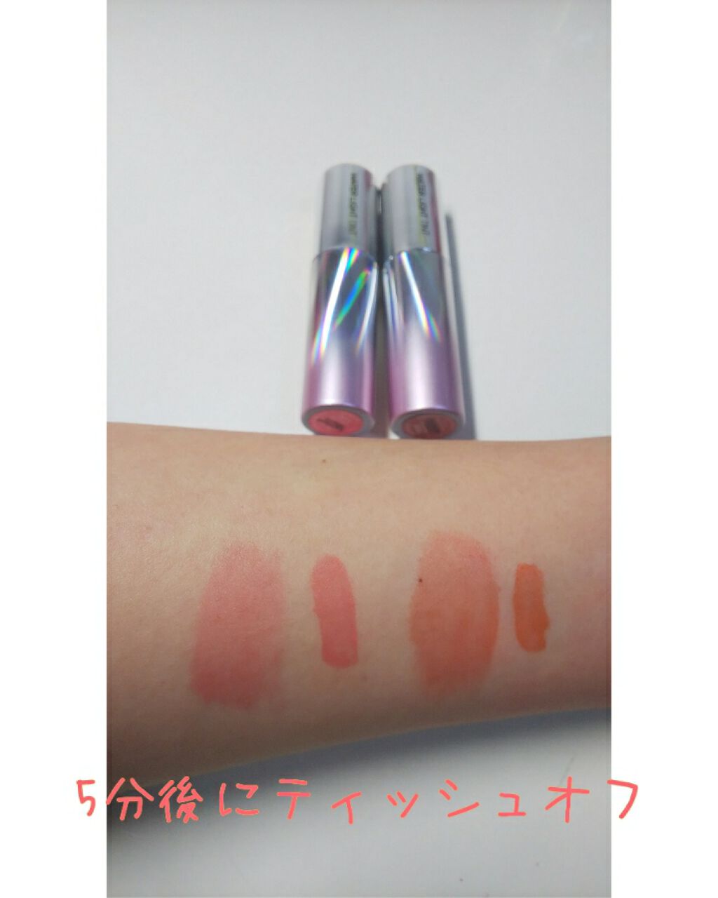 アピュー ウォーターライト ティント/A’pieu/リップティントを使ったクチコミ(3枚目)