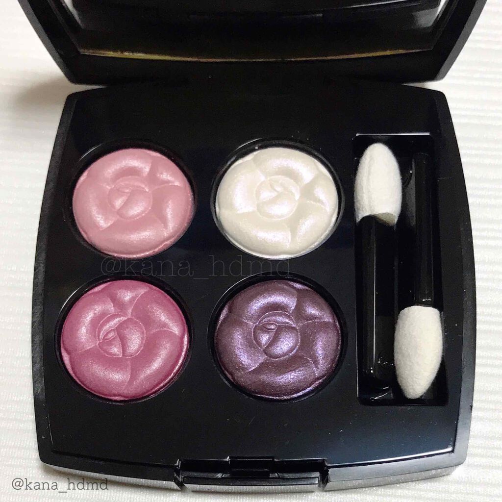 レ キャトル オンブル 356 オー フィル デ フルール/CHANEL/アイシャドウパレットを使ったクチコミ（2枚目）