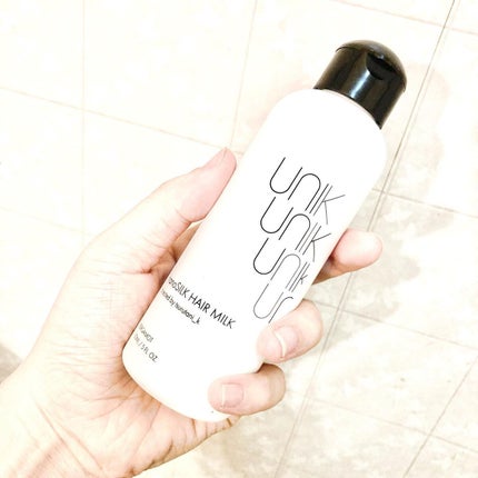 ナノシルクヘアミルク/UNIK/ヘアミルクを使ったクチコミ(2枚目)