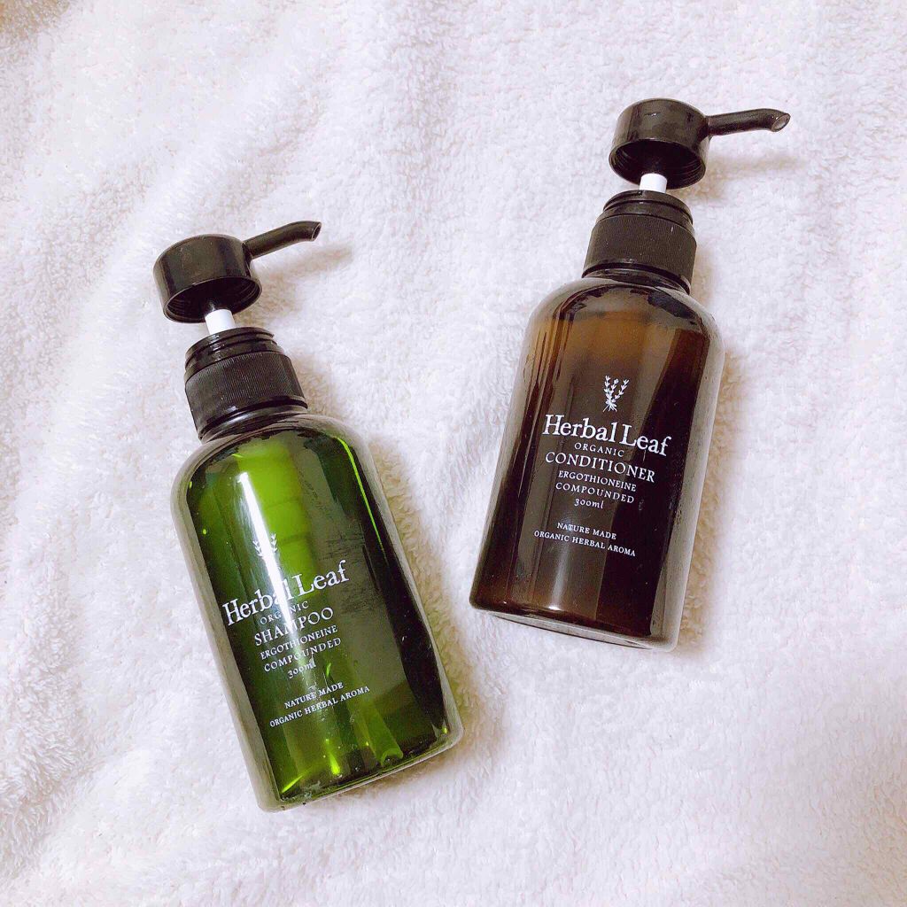 オーガニックシャンプー／コンディショナー/ハーバルリーフ/市販シャンプーを使ったクチコミ（1枚目）