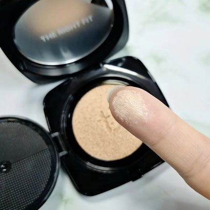 レイヤリングフィット グロークッションEX/TFIT/クッションファンデーションを使ったクチコミ(5枚目)