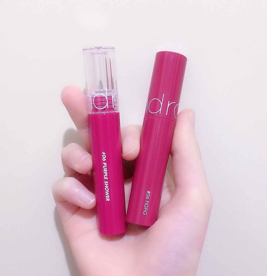 ジューシーラスティングティント/rom&nd/リップティントを使ったクチコミ（2枚目）