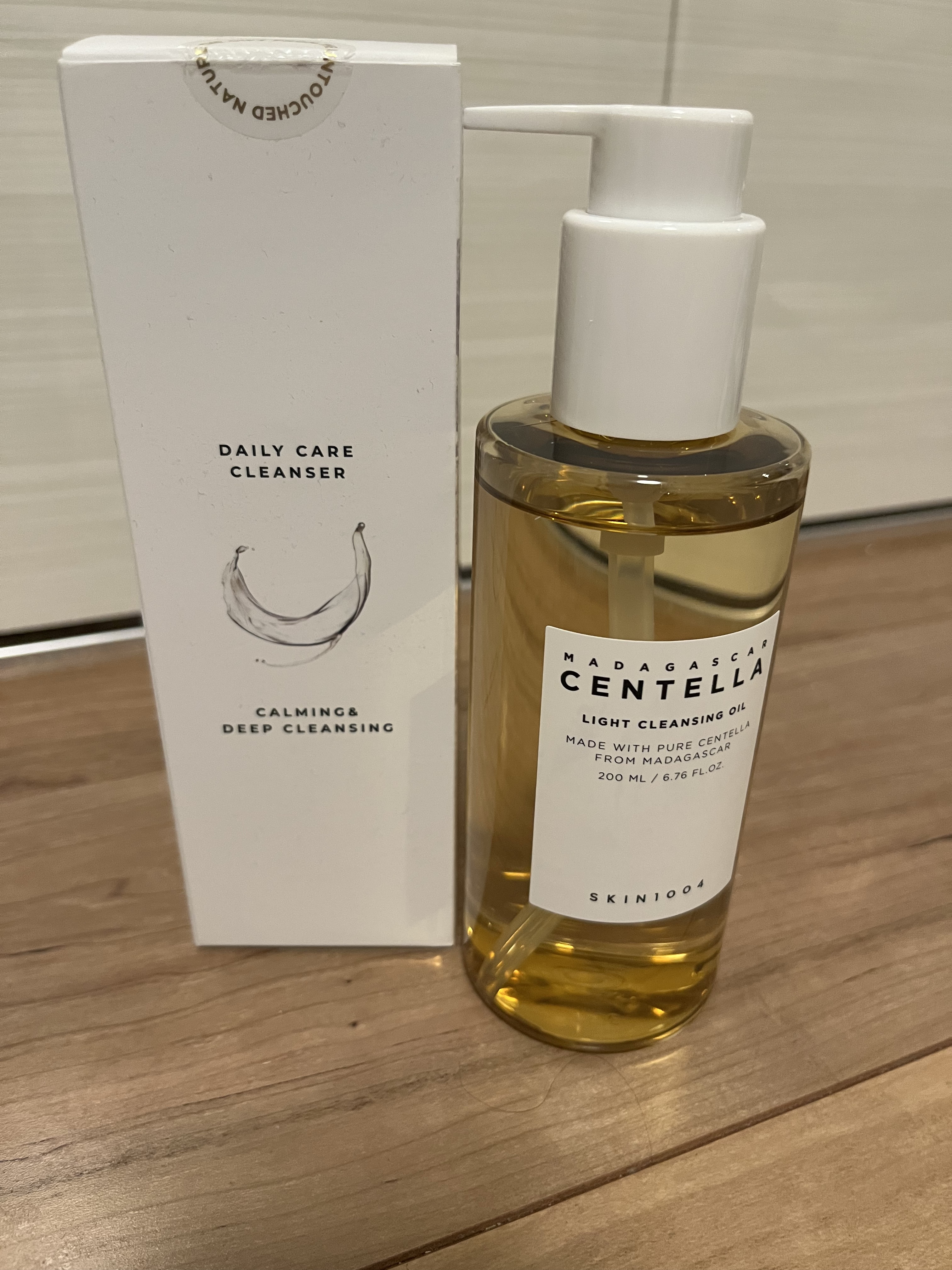 センテラ ライトクレンジングオイル/SKIN1004/オイルクレンジングを使ったクチコミ（1枚目）