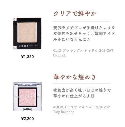 プロ シングル シャドウ/CLIO/単色アイシャドウを使ったクチコミ(3枚目)