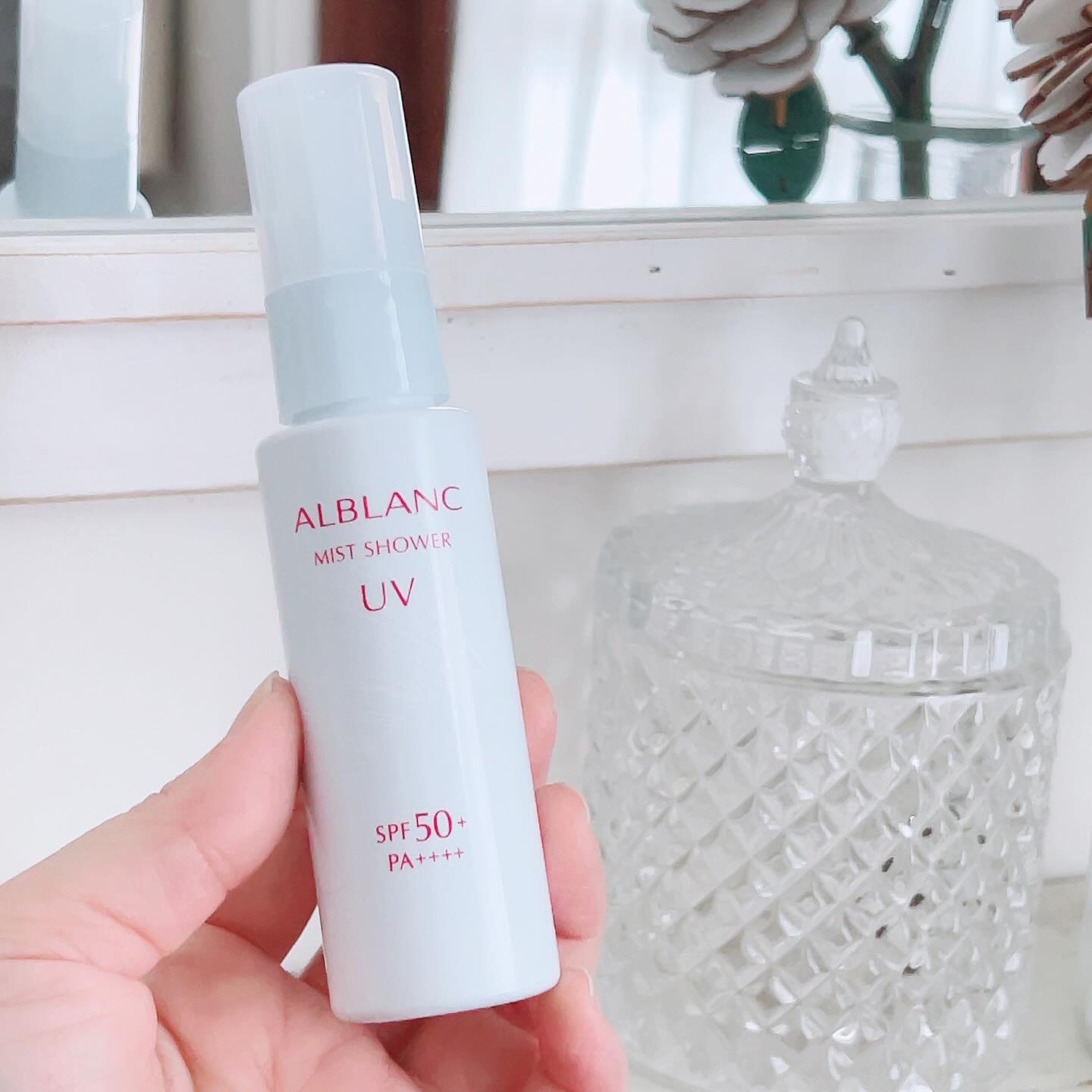 ミストシャワーUV/ALBLANC/日焼け止めミスト・スプレーを使ったクチコミ（2枚目）