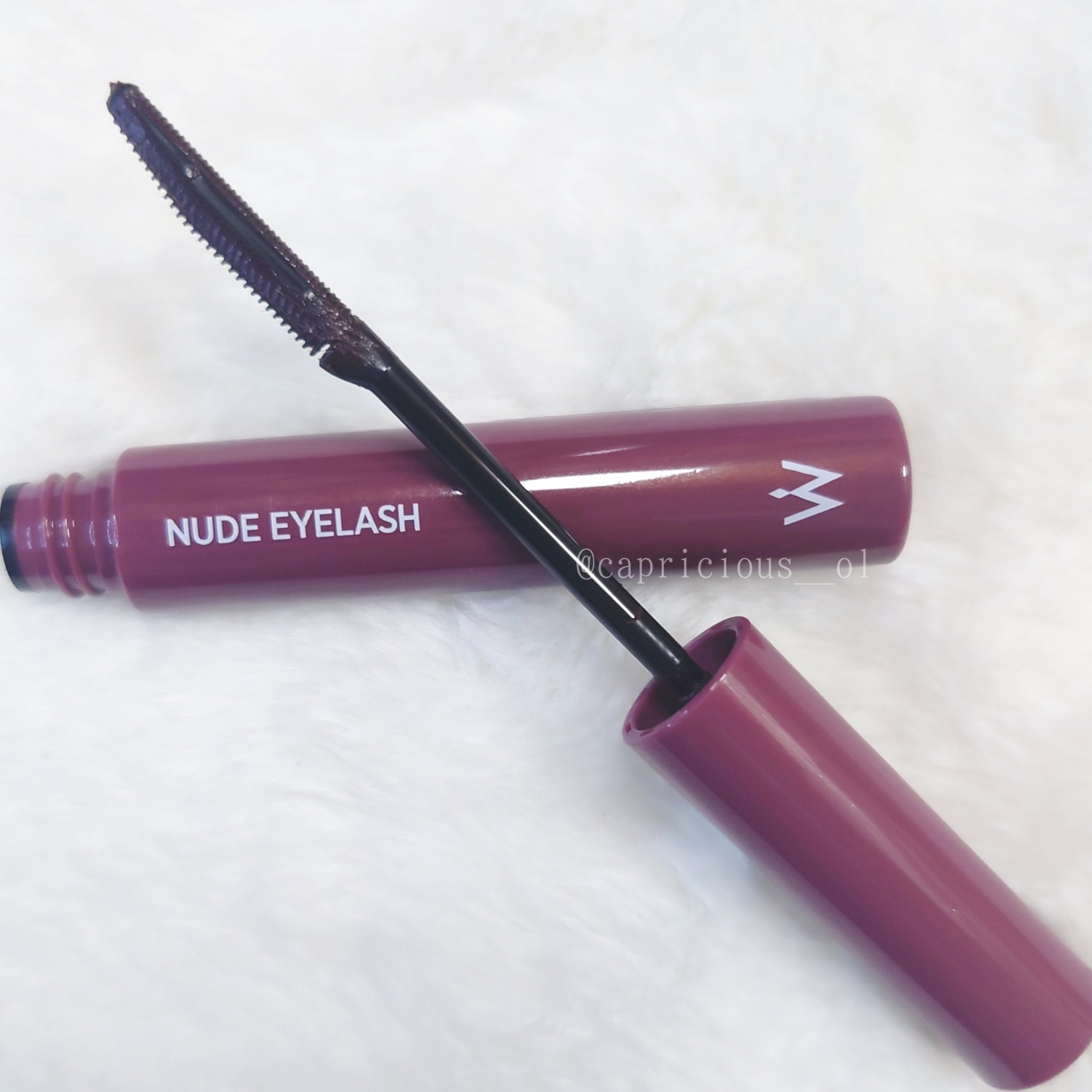 ウォンジョンヨ ヌードアイラッシュ 04 シアープラム/Wonjungyo/マスカラを使ったクチコミ（1枚目）
