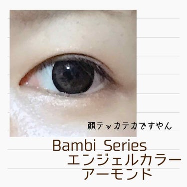 Angelcolor Bambi Series 1day  アーモンド/AngelColor/ワンデー（１DAY）カラコンを使ったクチコミ（2枚目）