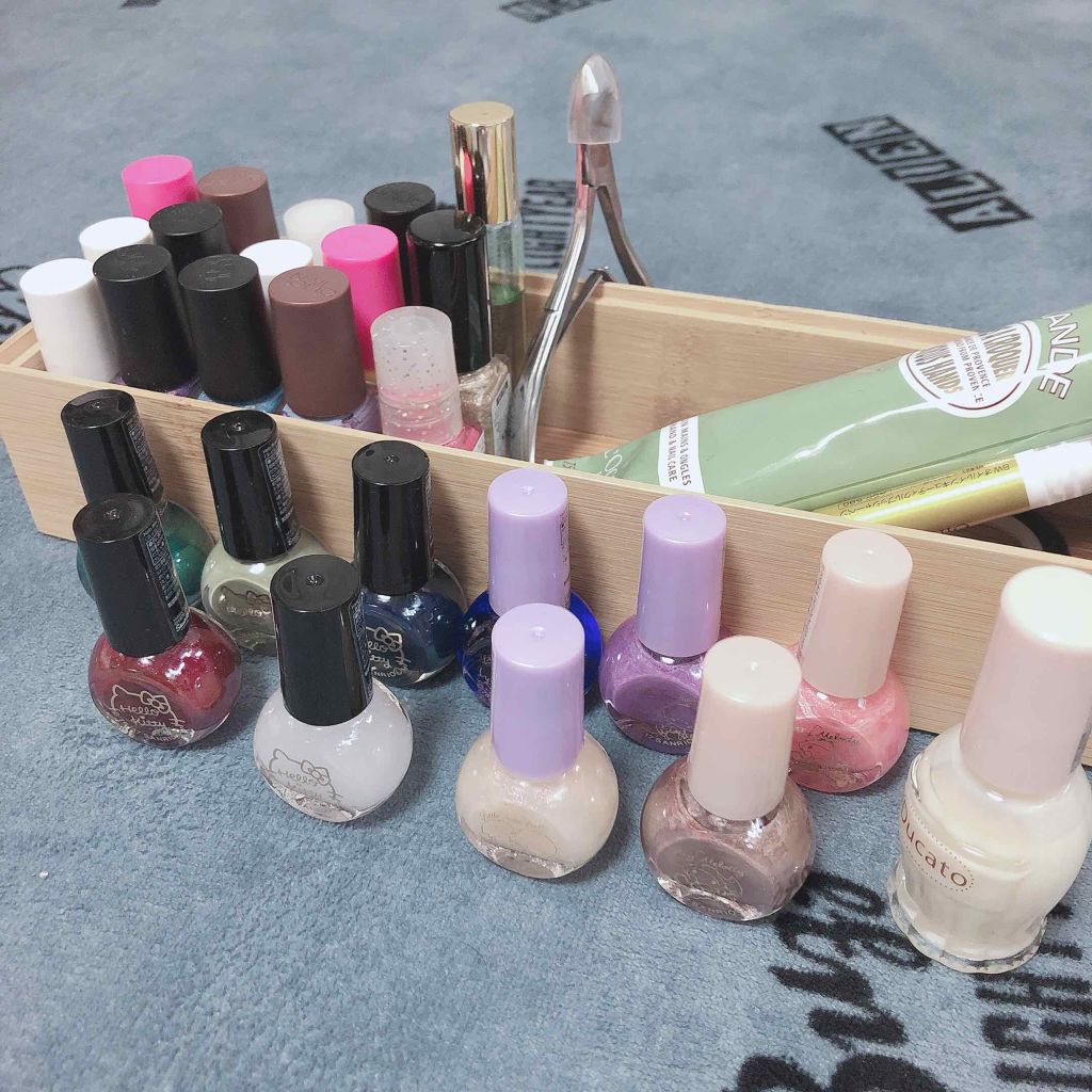 キキララ ネイル/DAISO/マニキュアを使ったクチコミ(1枚目)