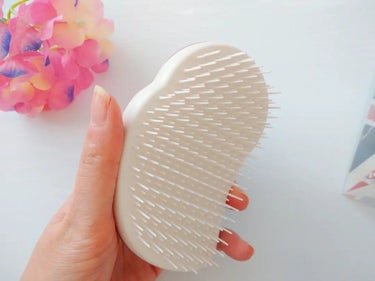 ザ・オリジナル ノーマル シャンパンロゼ/TANGLE TEEZER/ヘアブラシを使ったクチコミ（2枚目）