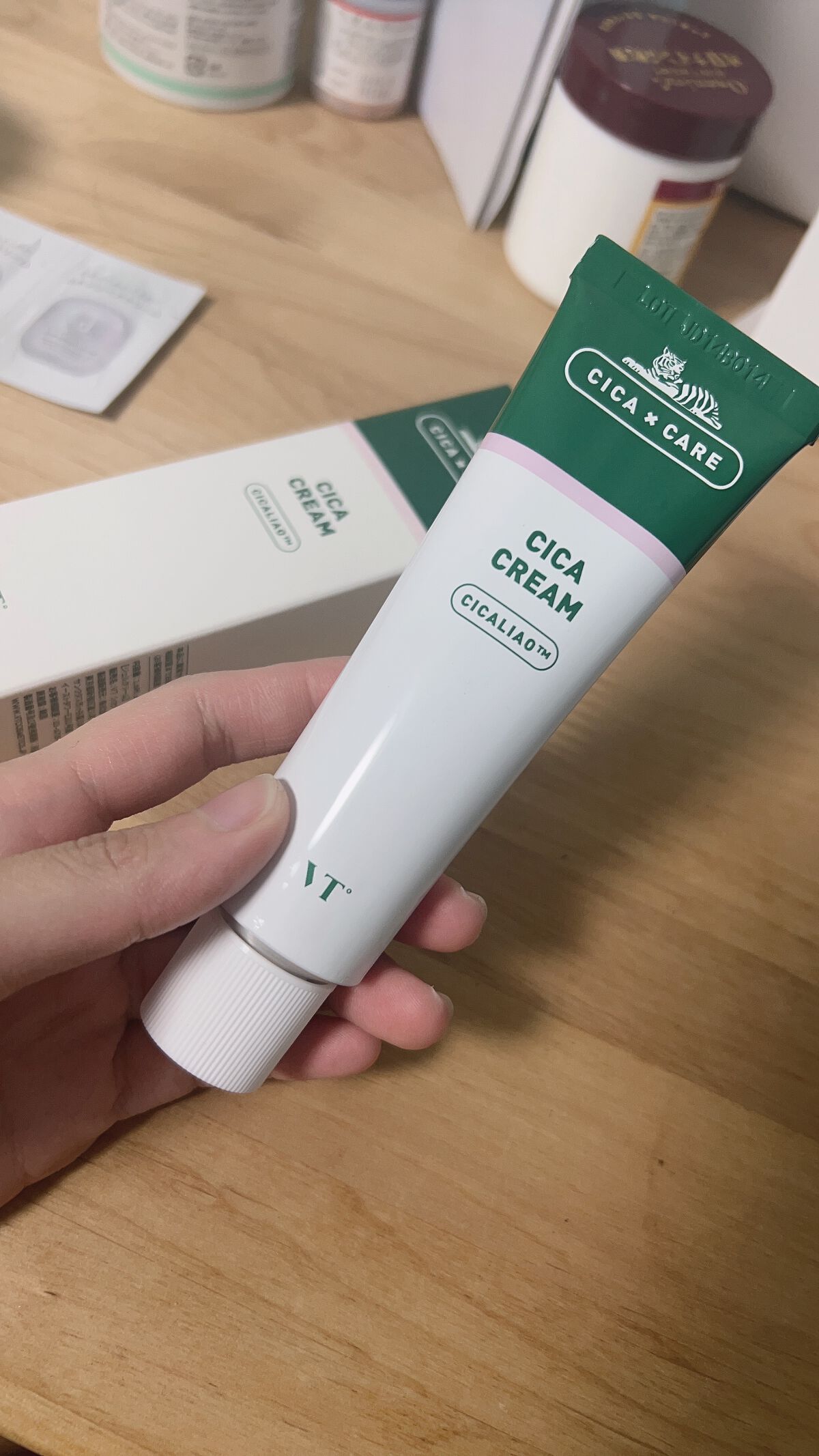 CICA クリーム/VT/フェイスクリームを使ったクチコミ（3枚目）